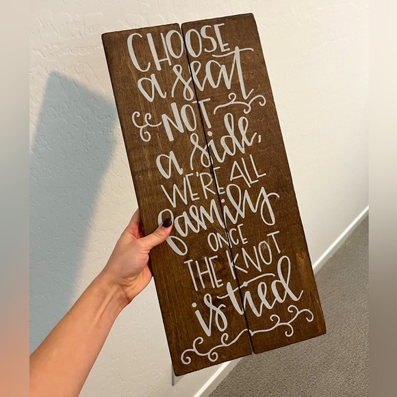 Wedding Sign - Picture 1 of 1